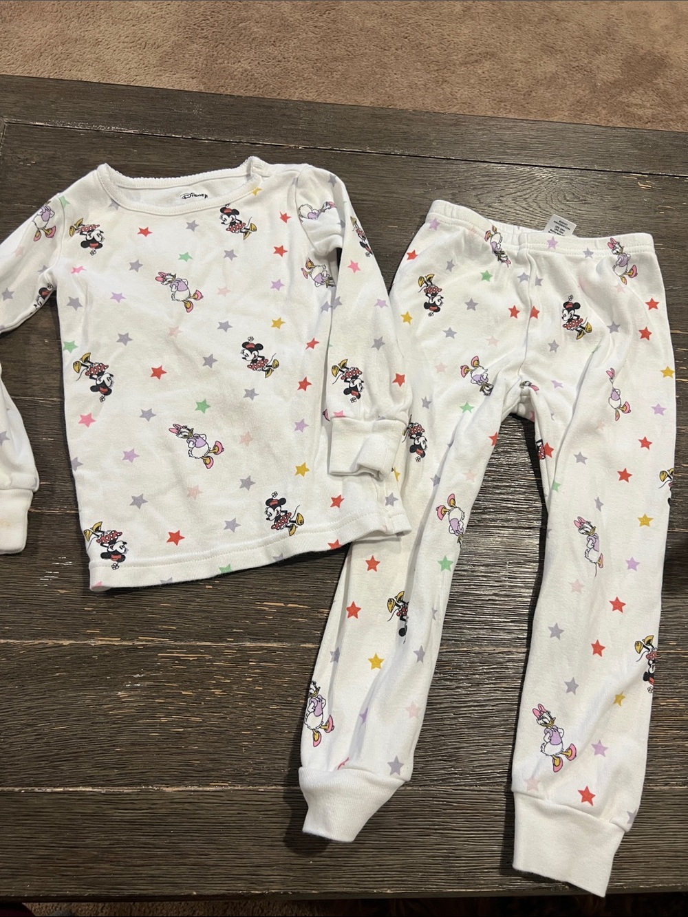 Disney x Janie and Jack 3T Minnie Mouse and Daisy pajama set